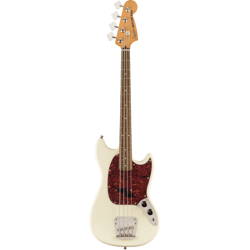 Offre Spéciale SQUIER CLASSIC VIBE MUSTANG BASS 60S LRL OLYMPIC WHITE
