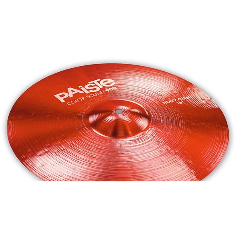 PAISTE COLOR SOUND 900 RED HEAVY CRASH 19 Soldes