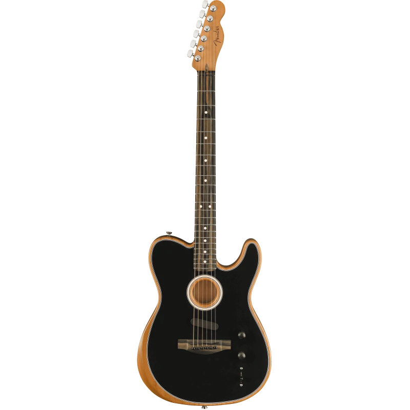 FENDER AMERICAN ACOUSTASONIC TELECASTER BLACK Pas Cher
