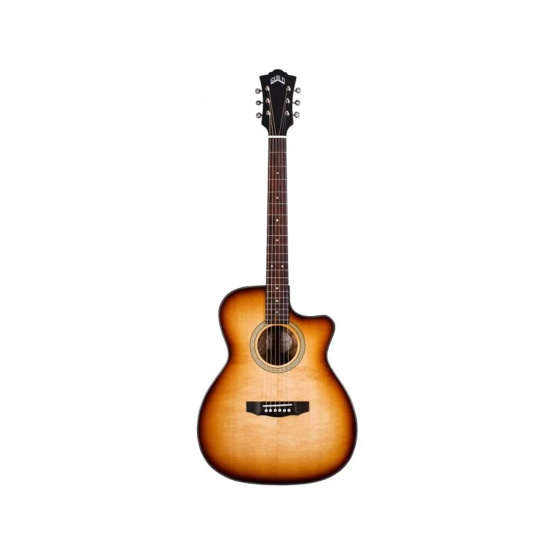 Commander Maintenant GUILD OM-260CE DELUXE BURL LTD