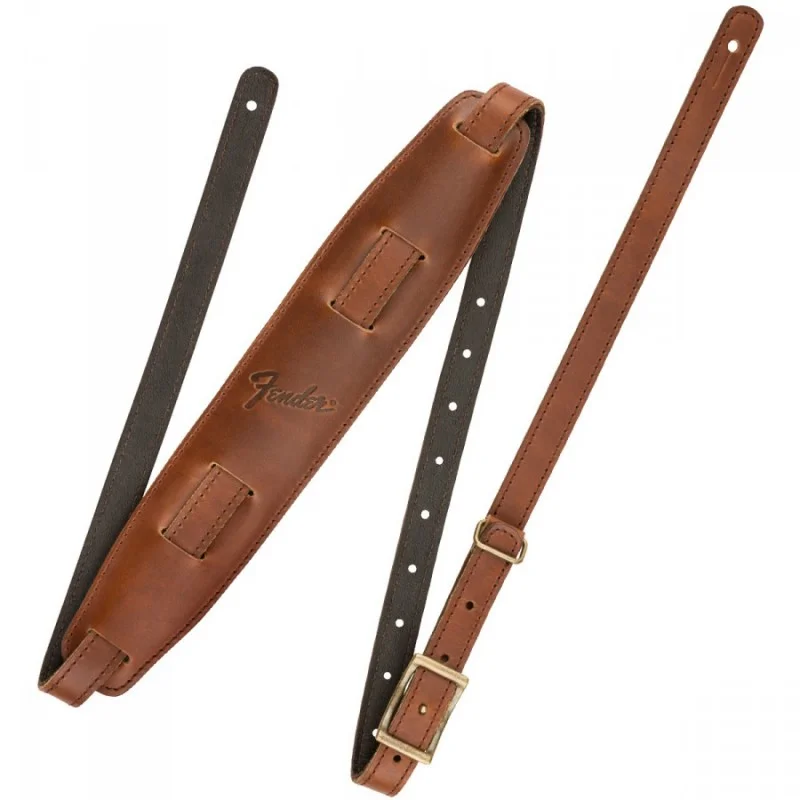 Paiement Sécurisé FENDER MUSTANG SADDLE STRAP COGNAC