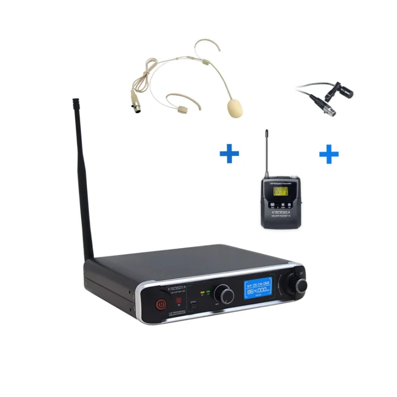 Nouvelle Collection DEFINITIVE AUDIO DA UHF PT 100 - MICRO SERRE TETE SIMPLE UHF