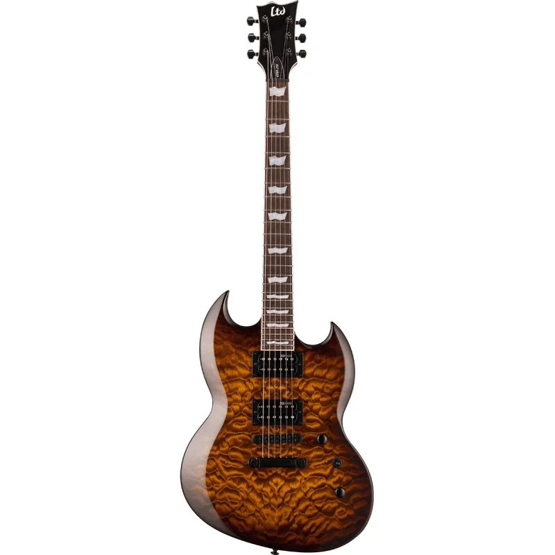 Réduction LTD VIPER-256 DARK BROWN SUNBURST