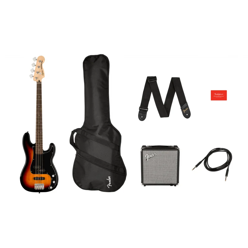 SQUIER AFFINITY SERIES PRECISION BASS PJ PACK SB Acheter Direct