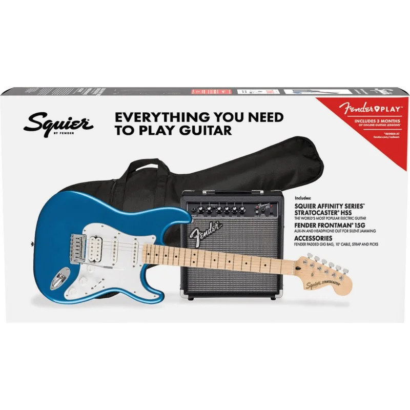 Offre Exclusive SQUIER AFFINITY STRATOCASTER HSS PACK MN