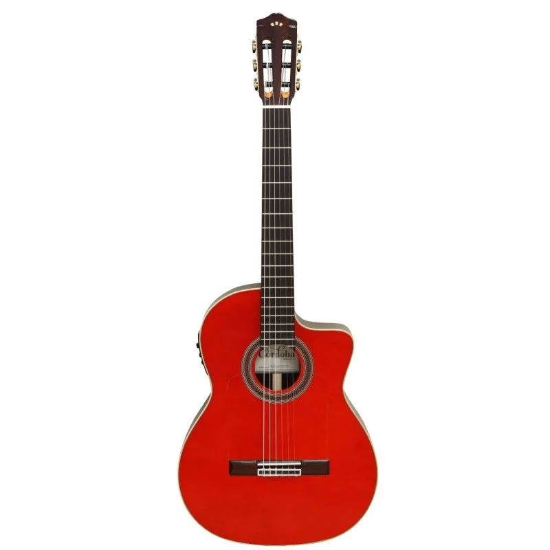 CORDOBA GK STUDIO NEGRA WINE RED FLAMENCA Nouvel Arrivage