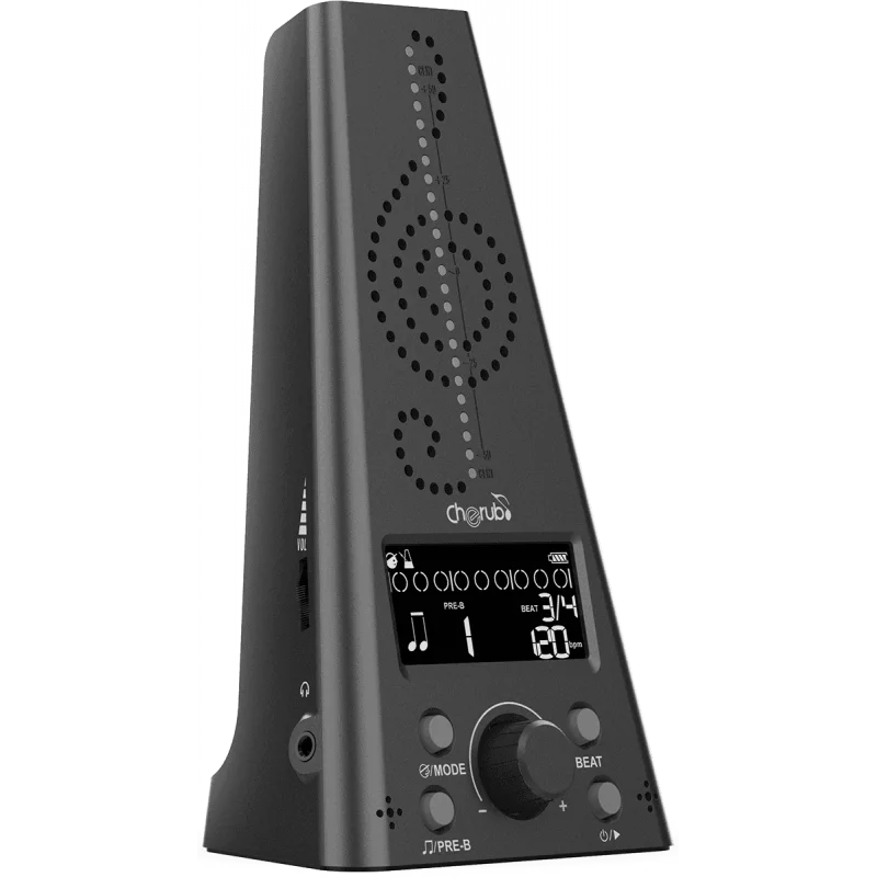 CHERUB METRONOME ACCORDEUR NOIR Bon Marché