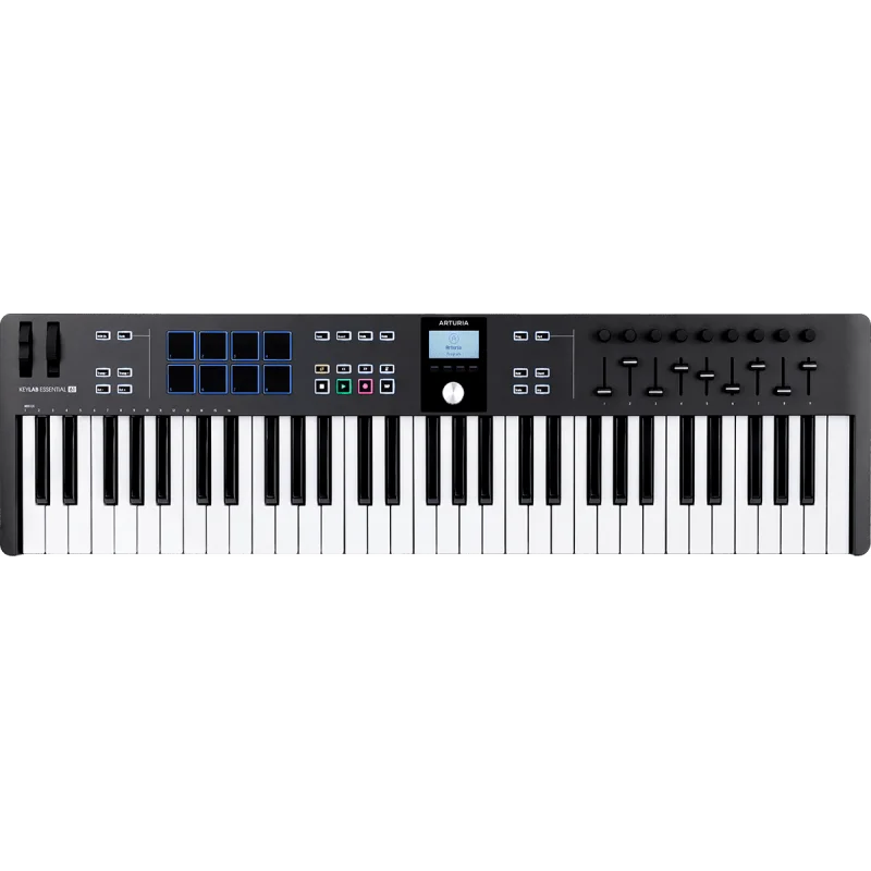 ARTURIA KEYLAB ESSENTIAL 3 61 TOUCHES NOIR Acheter Direct
