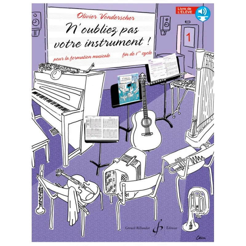 Retour Gratuit NOUBLIEZ PAS VOTRE INSTRUMENT VOL 1