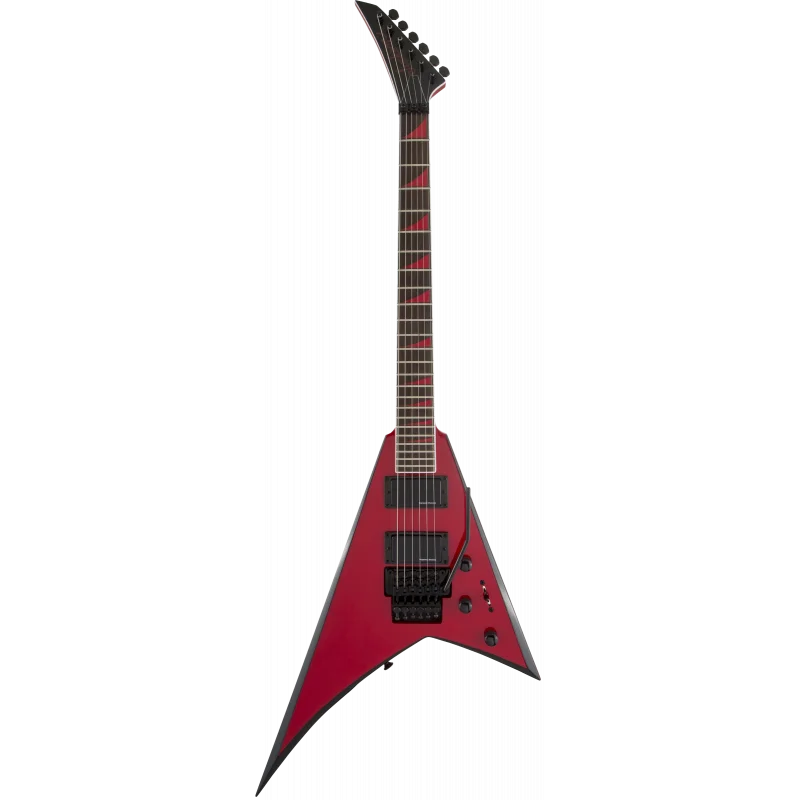 JACKSON X SERIES RHOADS RRX24 RED WITH BLACK BEVELS Bon Plan
