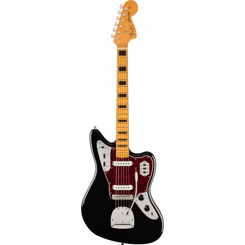 FENDER VINTERA II 70S JAGUAR MN BLACK Bon Marché