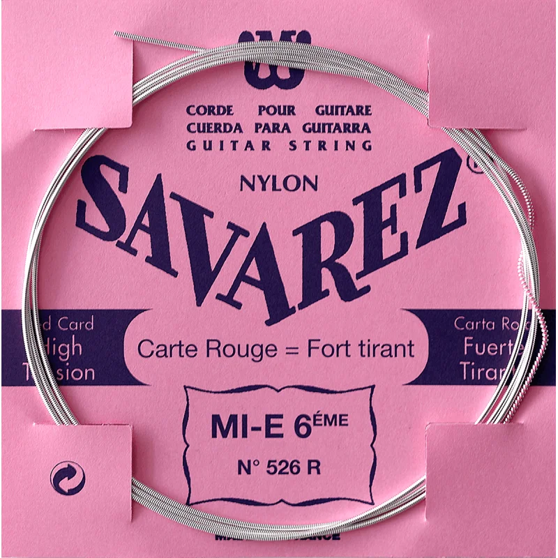 Produit De Marque SAVAREZ CORDE MI6 ROUGE