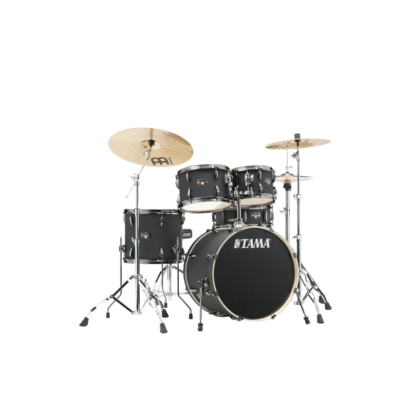 TAMA BATTERIE IMPERIALSTAR 20" BLACKED OUT BLACK Authentique
