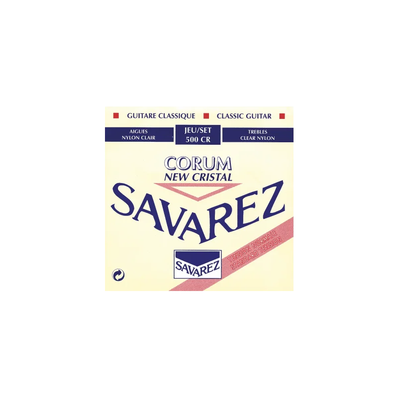 Offre Spéciale SAVAREZ NEW CRISTAL CORUM ROUGE GUITARE CLASSIQUE TENSION NORMALE