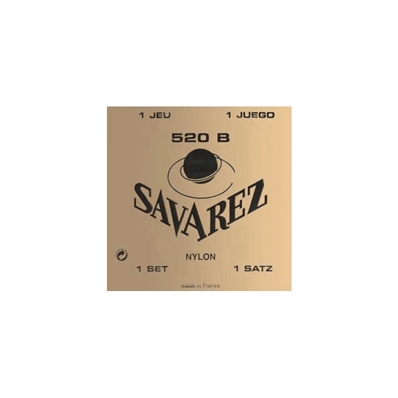 SAVAREZ CARTE BLANCHE GUITARE CLASSIQUE TENSION FAIBLE 520B Offre Spéciale
