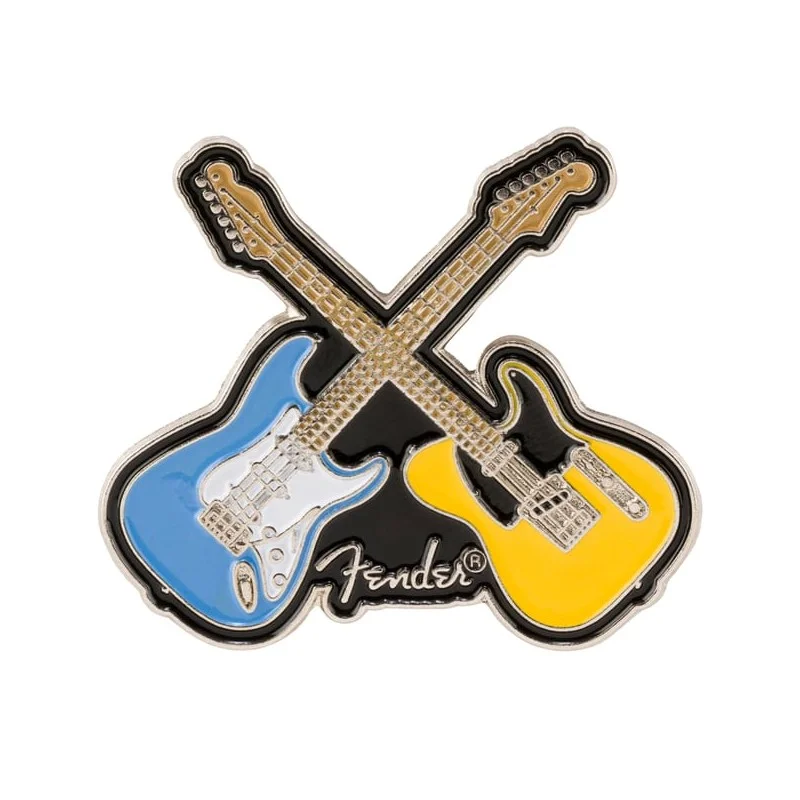FENDER CROSSED GUITARS ENAMEL PINP Usine Directe