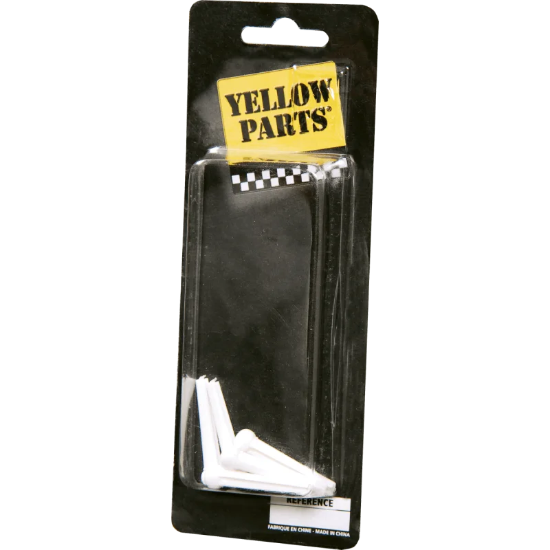YELLOW PARTS CHEVILLES PLASTIQUES BLANCHES POUR GUITARE FOLK - LOT DE Livraison Express