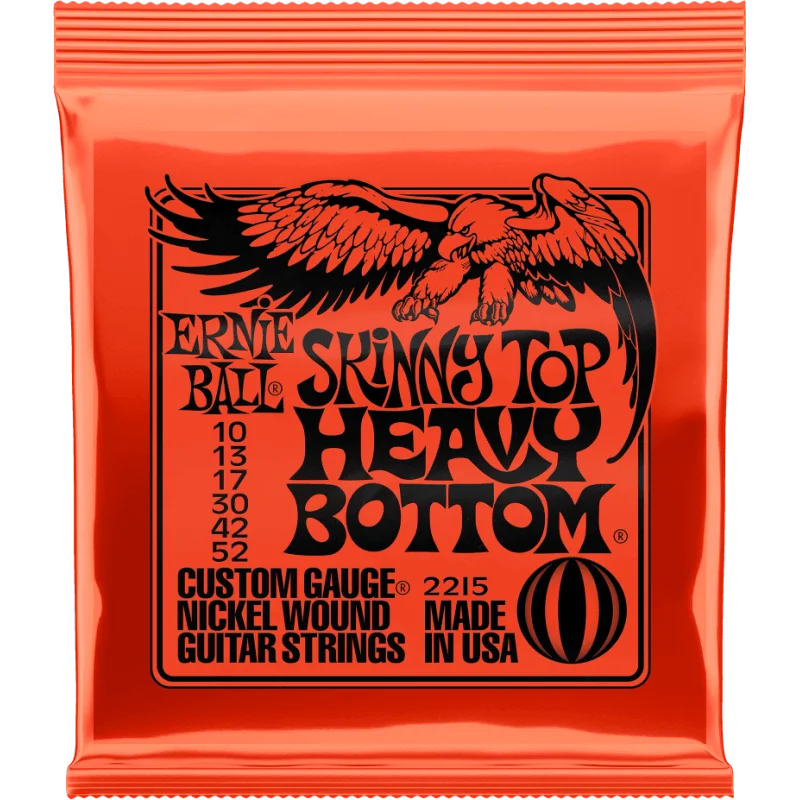 ERNIE BALL SKINNY TOP HEAVY BOTTOM !10-13-17-30-42-52 Prix Réduit