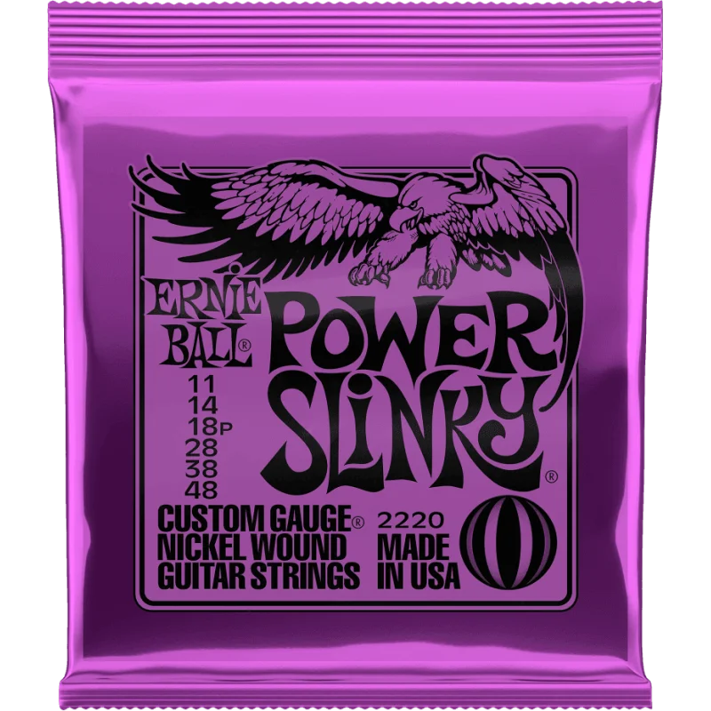 Retour Gratuit ERNIE BALL POWER SLINKY 11-48 2220