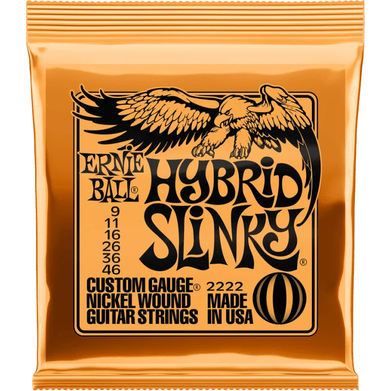 Populaire ERNIE BALL HYBRID SLINKY 9-46 2222
