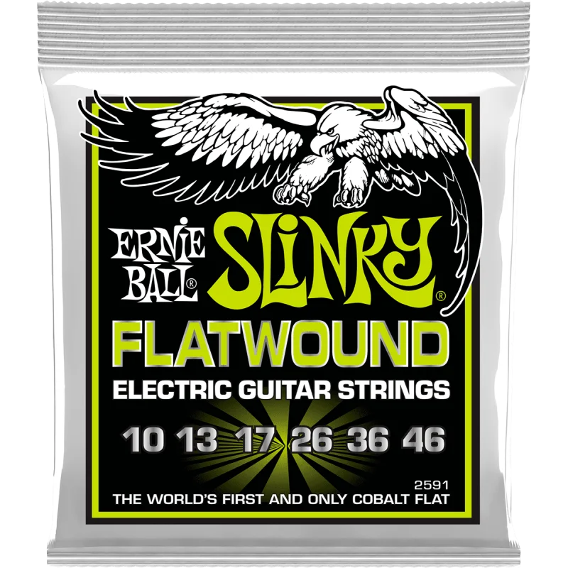 ERNIE BALL REGULAR SLINKY FLAT 10-46 (2591) Soldes