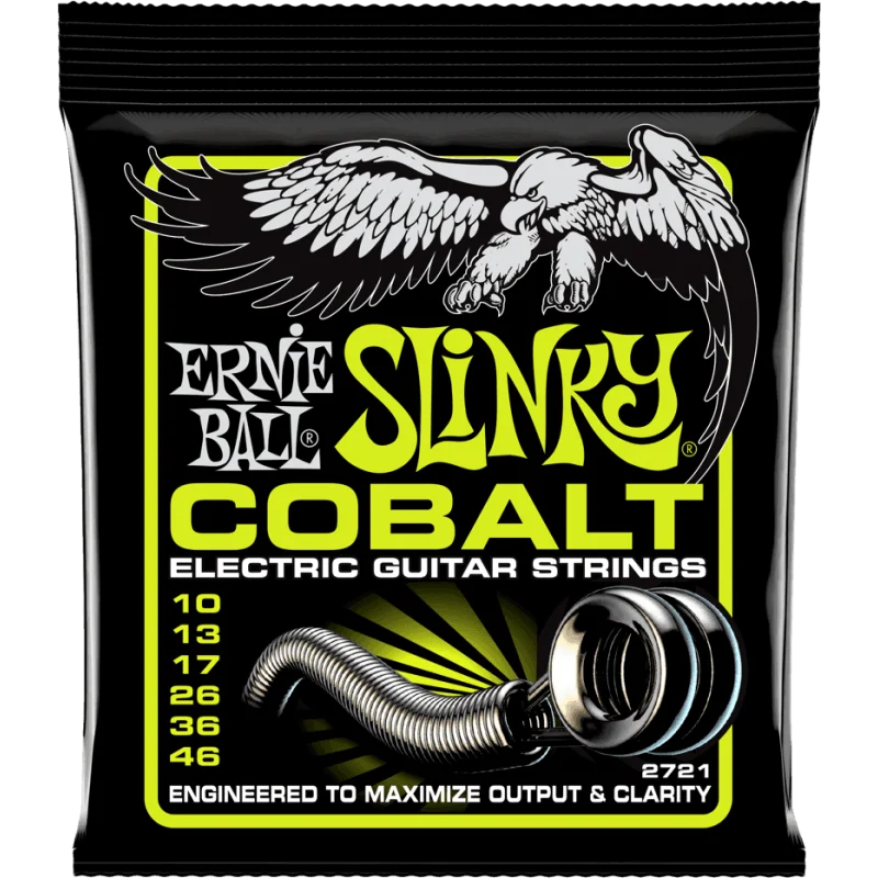 Commander Vite ERNIE BALL SLINKY COBALT 10-46 2721
