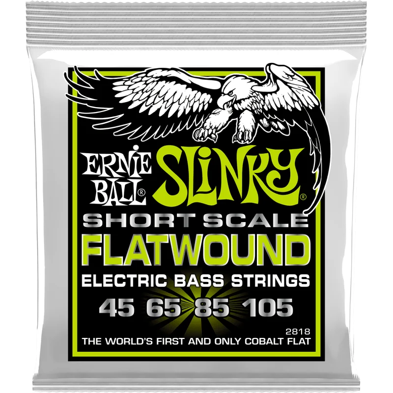 Réduction ERNIE BALL SLINKY SHORTSCALE FLAT 45-105 (2818)