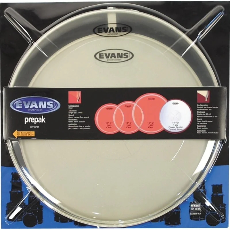 EVANS PACK 12/13/16 + 14" Marque