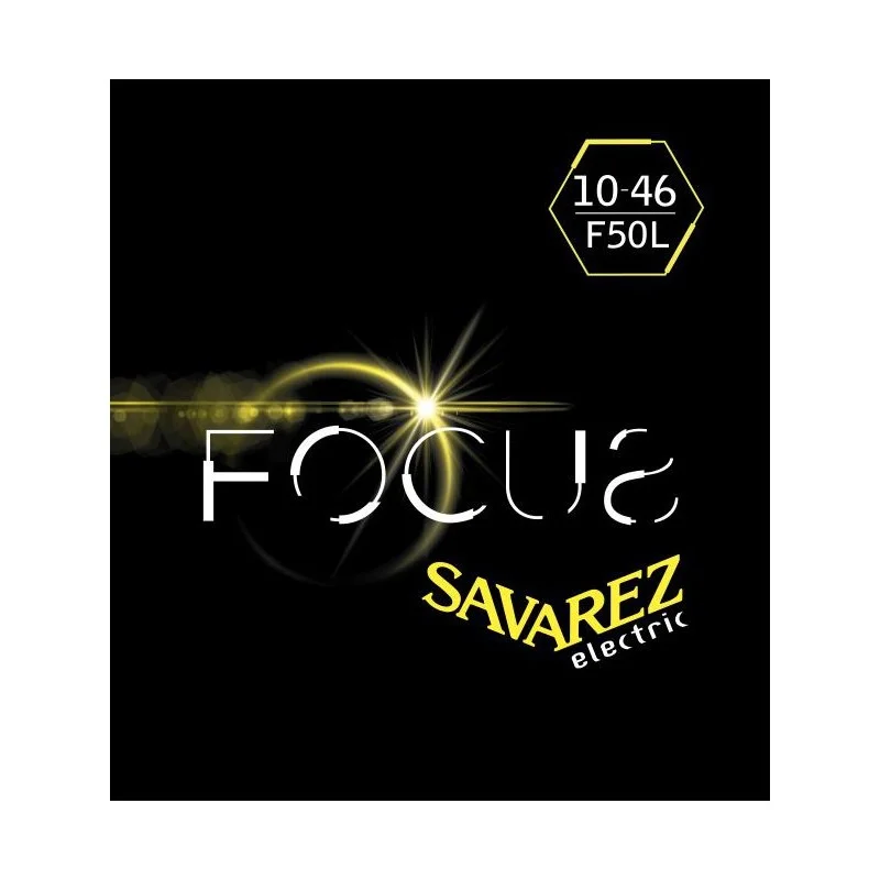 Prix Choc SAVAREZ ELECTRIC FOCUS GUITARE ELECTRIQUE 010/046 FILAGE ROND F50L