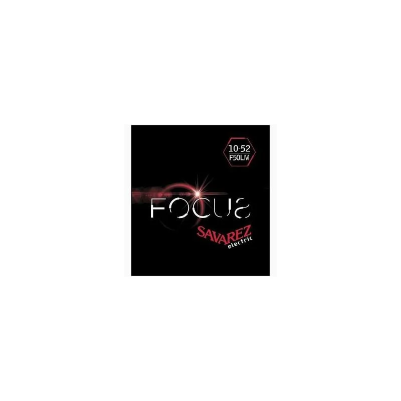 SAVAREZ ELECTRIC FOCUS GUITARE ELECTRIQUE 010/052 FILAGE ROND F50LM Offre Du Jour