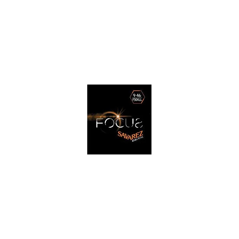 Haute Qualité SAVAREZ ELECTRIC FOCUS GUITARE ELECTRIQUE 009/046 FILAGE ROND F50XLL