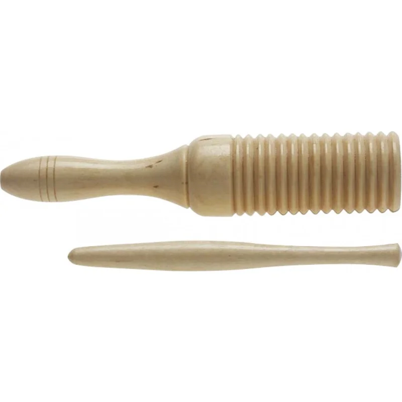 STAGG TUBE RESONANT GUIRO AVEC MAILLET GTB-124 Promotion