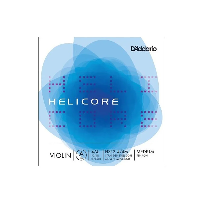 D‘ADDARIO CORDE HELICORE VIOLON 4/4 H312-4/4M A Nouvelle Collection