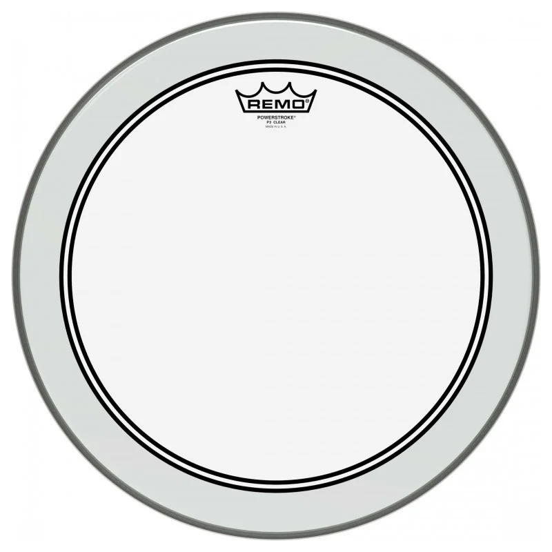 Prix Promo REMO PEAU POWERSTROKE 3 AMBASSADOR TRANSPARENTE 16 POUR CAISSE CLAIRE