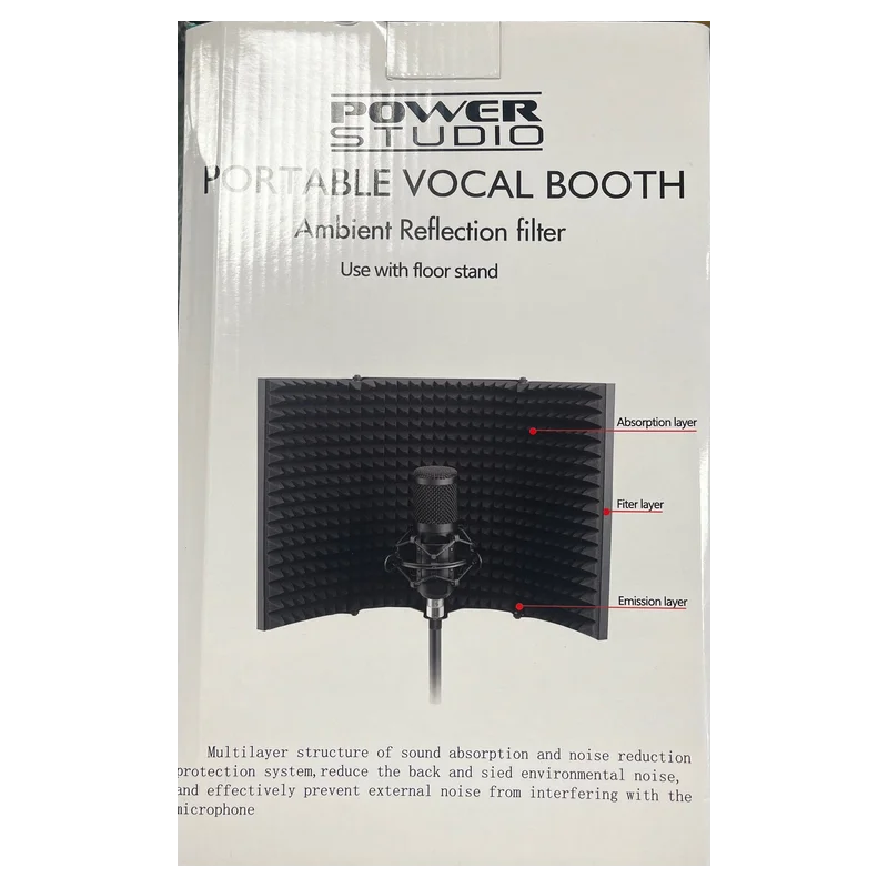 POWER ACOUSTICS PORTAL VOCAL BOOTH Pas Cher