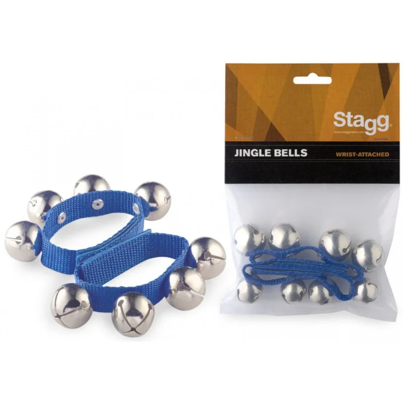 Offre Du Jour STAGG BRACELETS E CLOCHES (2 PIÉCES) SWRB4-L/BL