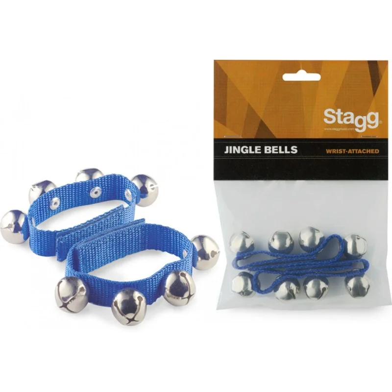 Soldes STAGG BRACELETS E CLOCHES (2 PIÉCES) - 4 CLOCHES PAR BRACELET