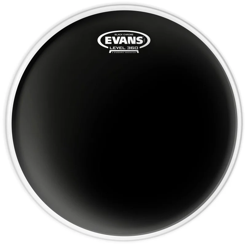 Dernière Chance EVANS 13" PEAU BLACK CHROME TT13CHR