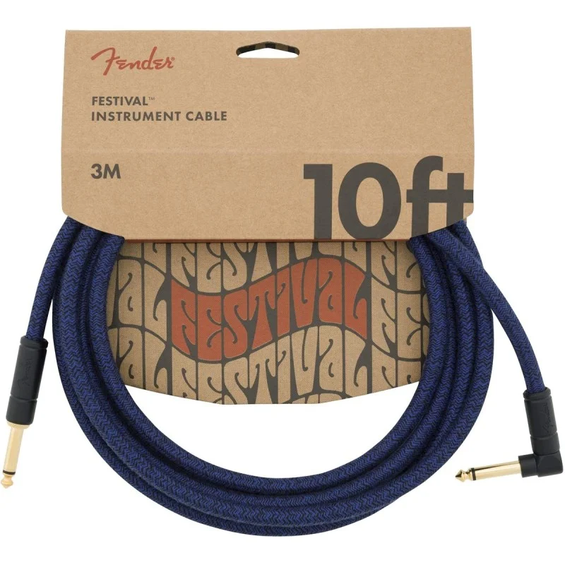 FENDER CABLE 10‘ COUDE BLUE DREAM Commander Vite