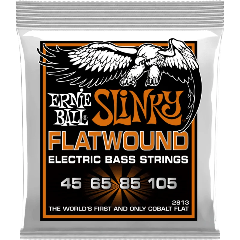 Solde ERNIE BALL SLINKY FLATWOUND 2813 45-105 2813