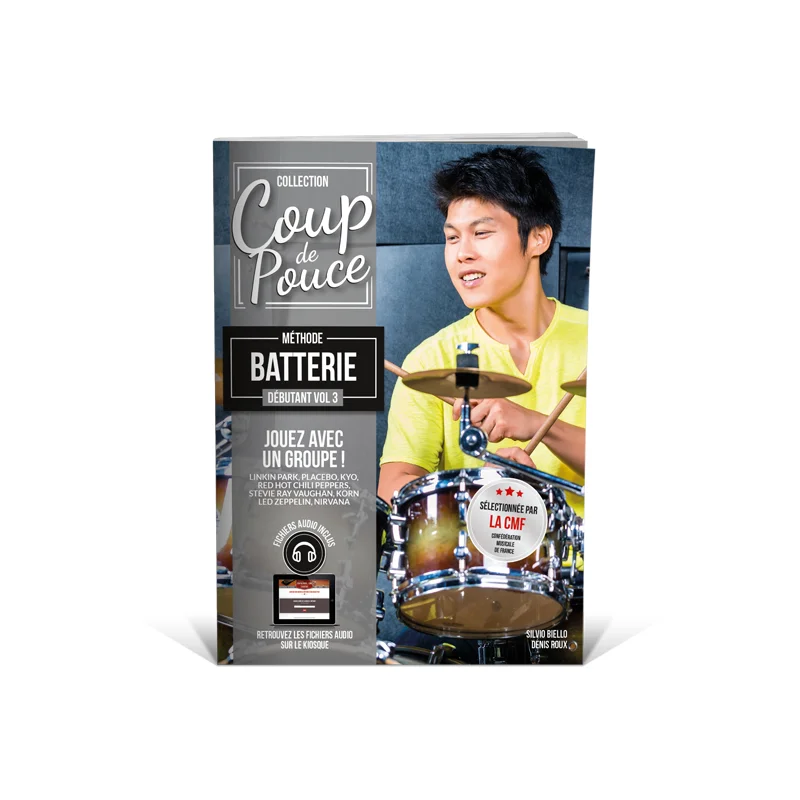 COUP DE POUCE BATTERIE DEBUTANT VOL3 Livraison Express