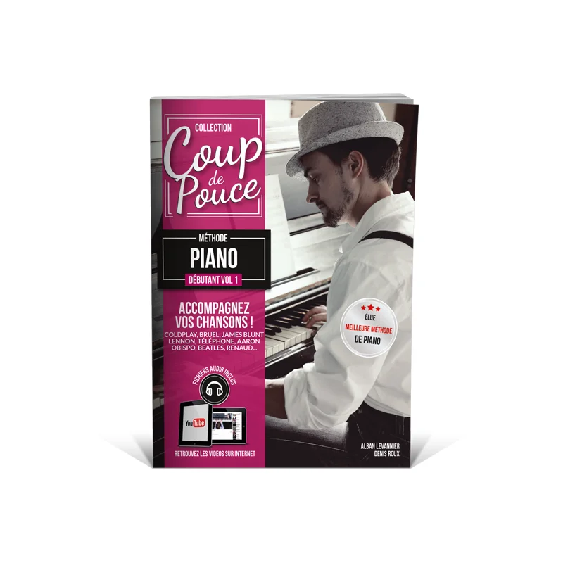 COUP DE POUCE PIANO DEBUTANT VOL1 Nouveauté