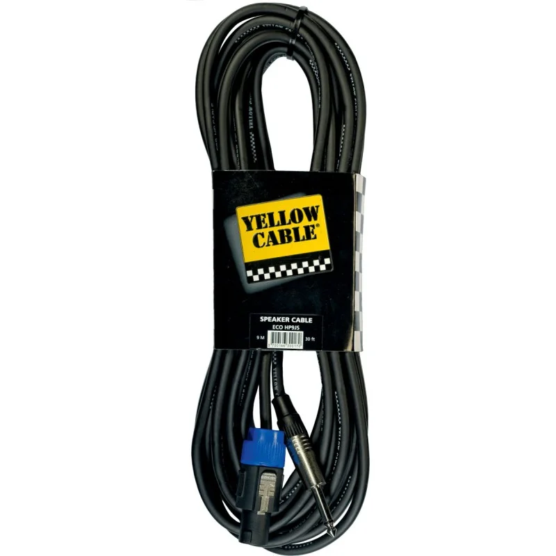 YELLOW CABLE HP9XS SPEAKON/XLR FEMELLE 9M Nouvelle Collection