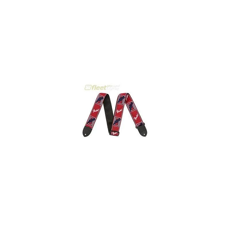Expédié Aujourd'hui FENDER COURROIE RED/WHITE/BLUE