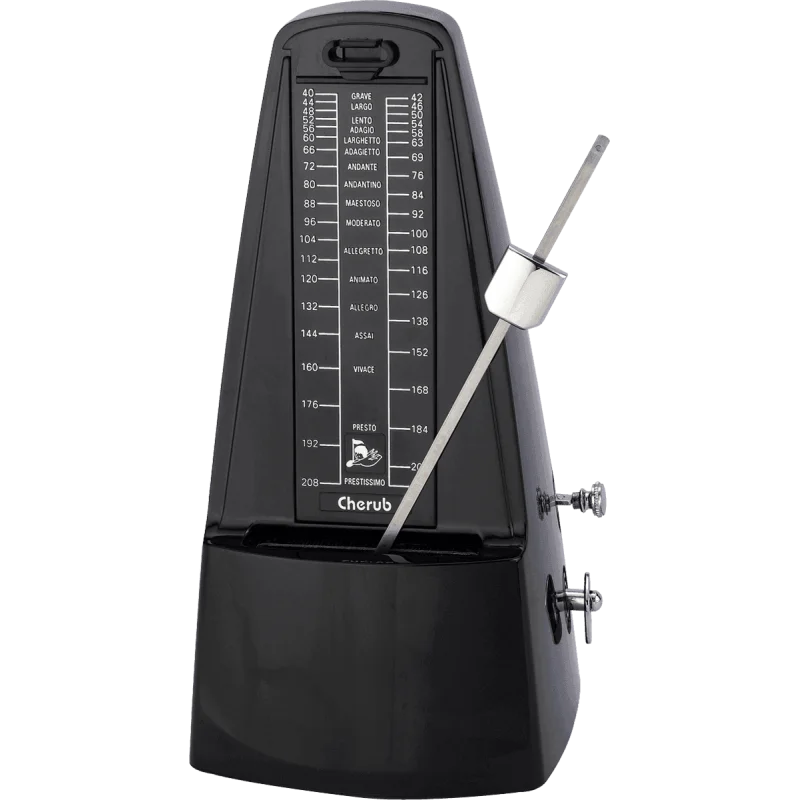 CHERUB METRONOME MECANIQUE NOIR WSM 330 Solde