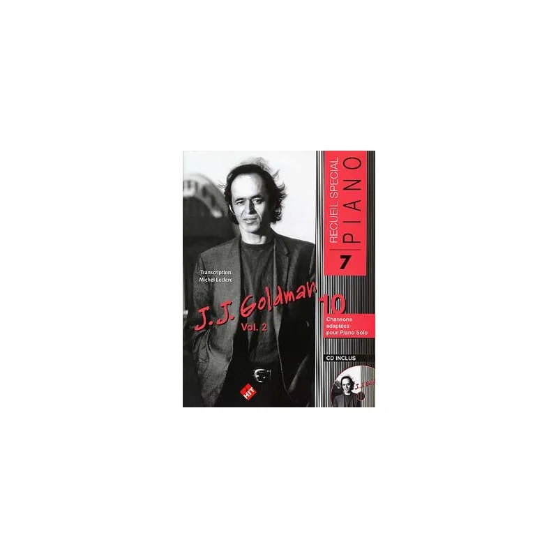 SPECIAL PIANO JJ GOLDMAN VOL2 Top Vente