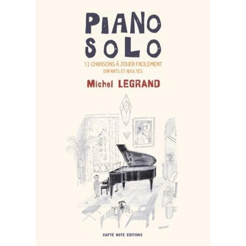 PIANO SOLO MICHEL LEGRAND Meilleure Vente
