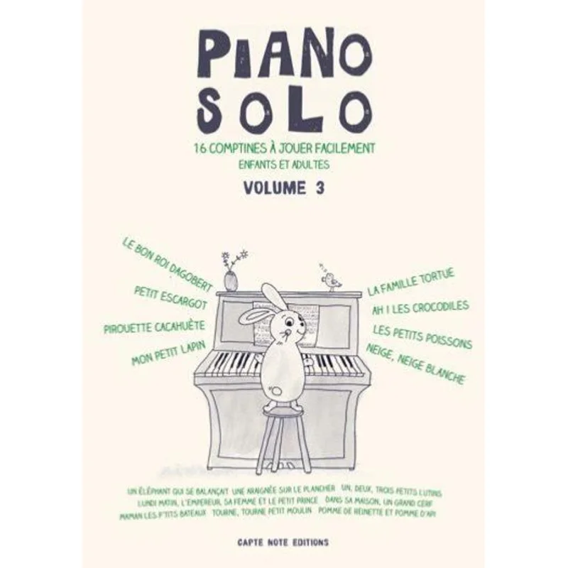 PIANO SOLO VOL 3 Haute Qualité