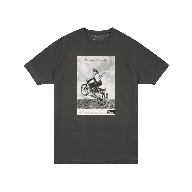 Meilleur Choix FENDER T-SHIRT VINTAGE AD, MOTORCYCLE RIDER XXL
