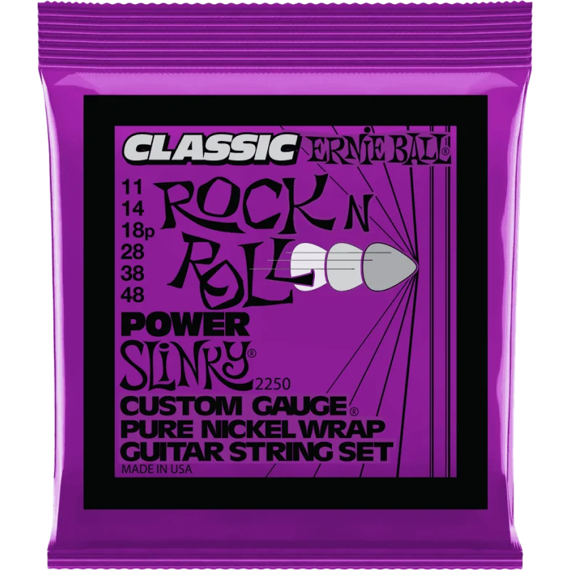 ERNIE BALL POWER SLINKY 11-48 CLASSIC ROCK‘N ROLL Commande En Gros